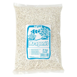 Podłoże podwyższające pH i KH Happet Aragonit 1-2mm 3kg