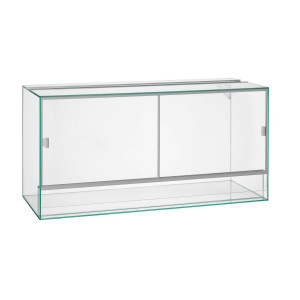 Terrarium Diversa, szkło float, silikon transparentny, z gilotyną [160l, 80x40x50 cm]