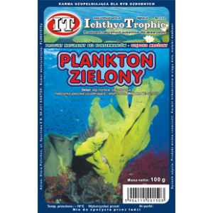 Pokarm mrożony Ichthyo Trophic plankton zielony 100g