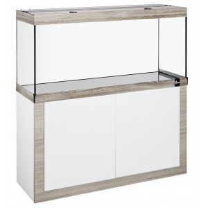 Zestaw Diversa Fine Line LED Expert 100x40 (200l) z szafką, biało truflowy