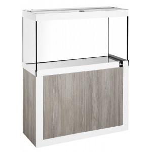 Zestaw Diversa Fine Line LED Expert 100x50 (250l) z szafką, truflowo biały