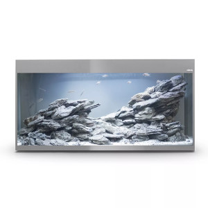 Zestaw Aquael GLOSSY ST 150 DAY&NIGHT 2.0 (405l) bez szafki, szary