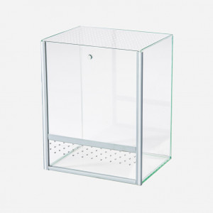 Terrarium Diversa Pająk 2.0, szkło float, silikon transparentny, z gilotyną [7,5l, 20x15x25 cm]