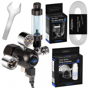 Zestaw CO2 Aquario Professional 2.0 z elektrozaworem, bez butli