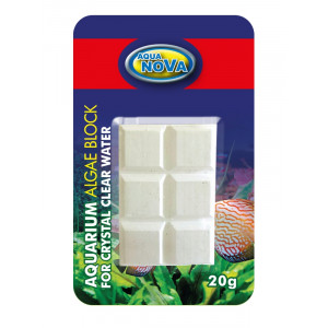 Tabletki antyglonowe Aqua Nova Aquarium Algae Block 20g 6 szt.