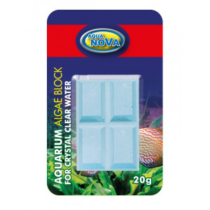 Tabletki antyglonowe Aqua Nova Aquarium Algae Block 20g 4 szt.