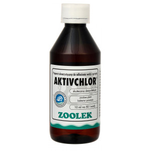 Preparat do okdkażania wody i sprzętu Zoolek Aktivchlor 30 ml