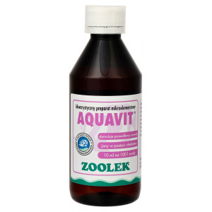 Preparat na prawidłowy wzrost ryb i roślin Zoolek Aquavit 30 ml