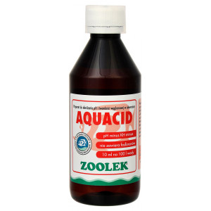 Preparat obniżający pH i twardość węglanową wody Zoolek Aquacid 30 ml