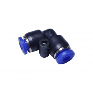 Kolanko do wężyka ciśnieniowego PU o śr. 2,5/4 mm