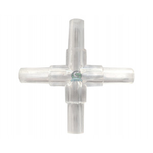 Rozdzielacz, czwórnik do wężyka napowietrzającego 4/6 mm Aqua Nova