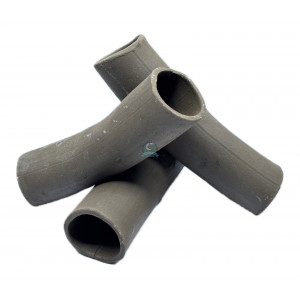Ozdoba ceramiczna stos rurek dużych zakrzywionych Aqua Mag 26787