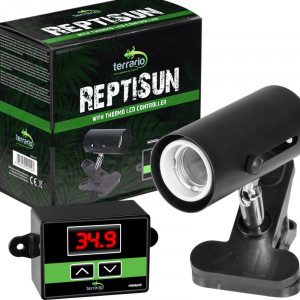 Lampa z termostatem Terrario ReptiSun Temperature Control E27