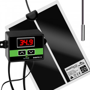 Mata grzewcza z termostatem Terrario Amantea 2.0 20W 42 x 28 cm