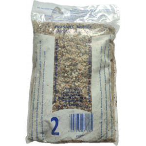 Żwirek kwarcowy wielobarwny rzeczny 2-4 mm 2kg