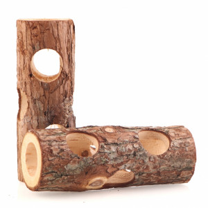Drewniany tunel z otworami Nature First Adventure Tunnel S dł. 15 cm