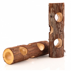 Drewniany tunel z otworami Nature First Adventure Tunnel L dł. 20 cm