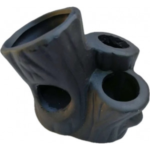 Ozdoba ceramiczna korzeń z otworami Aquael Aqua Decoric Ceramic Breeder E 9,5x7x8 cm