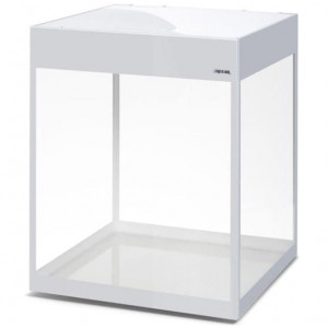 Zestaw Aquael GLOSSY ST CUBE DAY&NIGHT 2.0 (135l) bez szafki, biały