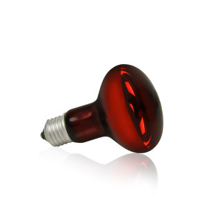Żarówka, promiennik, emiter ciepła i podczerwieni Happet Terra Night Heat Red 25W