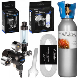 Zestaw CO2 Aquario Professional 2.0 z butlą 5l i elektrozaworem
