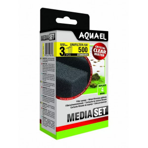 Wkład gąbkowy do filtrów Aquael UNIFILTER/UV 500 3 szt.