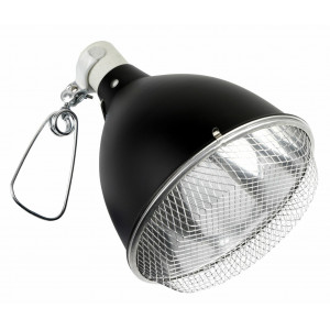 Klosz z odbłyśnikiem i sitaką Happet Terra Lamp o śr. 20 cm do żarówek E27 max. 250W