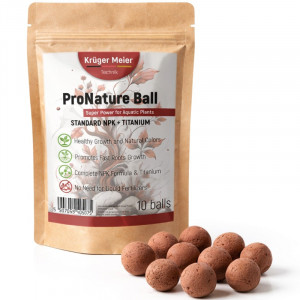 Kulki nawozowe gliniano-torfowe z biostymulatorem Kruger Meier ProNature Ball 10 kulek