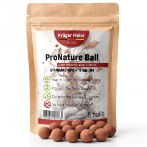 Kulki nawozowe gliniano-torfowe z biostymulatorem Kruger Meier ProNature Ball 15 kulek