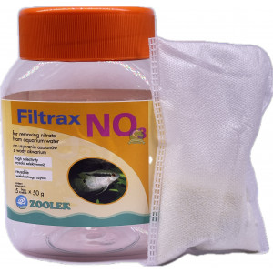 Wkład absorbujący jony azotanowe Zoolek Filtrax NO3 woreczek 50g