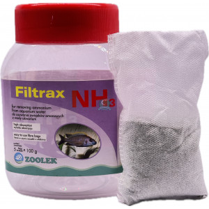Wkład absorbujący związki amonowe Zoolek Filtrax NH3 woreczek 100g