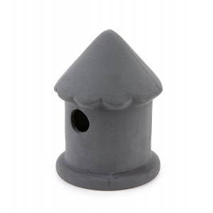 Ozdoba ceramiczna domek Happet U948, szara