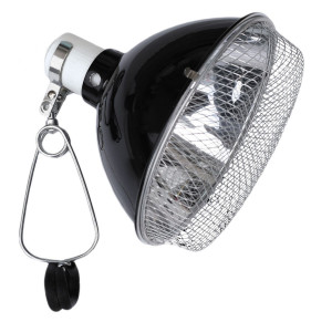 Klosz z odbłyśnikiem i sitaką Happet Terra Lamp o śr. 22 cm do żarówek E27 max. 120W