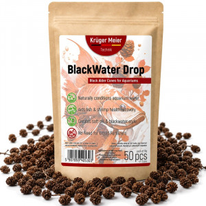 Szyszki olchy czarnej Kruger Meier BlackWater Drop 10g 50 szt.