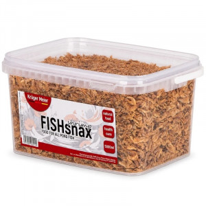 Pokarm dla ryb stawowych Kruger Meier FISHsnax Shrimps 5000 ml suszone krewetki
