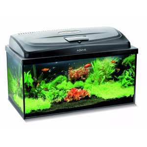 Zestaw Aquael AQUA4 START (54l) akwarium proste, czarny