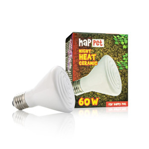 Żarówka, promiennik, ceramiczny emiter ciepła Happet Night Heat Ceramic 60W