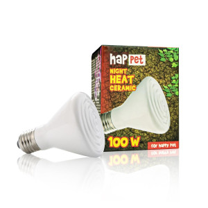 Żarówka, promiennik, ceramiczny emiter ciepła Happet Night Heat Ceramic 100W