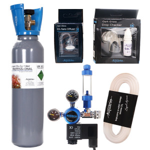 Zestaw CO2 Aquario BLUE Professional z butlą 5l i elektrozaworem