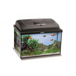 Zestaw Aquael CLASSIC BOX SET DAY&NIGHT 40 (25l) akwarium proste, czarny
