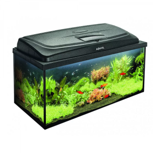 Zestaw Aquael CLASSIC BOX SET DAY&NIGHT 80 (112l) akwarium proste, czarny