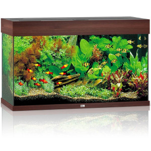 Zestaw Juwel RIO 125 HeliaLux Spectrum LED (125l) bez szafki, ciemne drewno