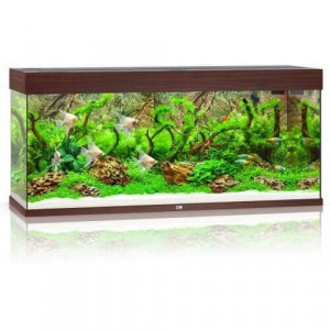 Zestaw Juwel RIO 240 HeliaLux Spectrum LED (240l) bez szafki, ciemne drewno