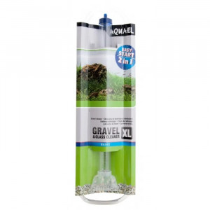 Odmulacz 2w1 ze skrobakiem do szyb Aquael XL, dł. 665 mm