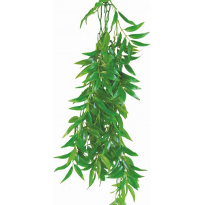 Roślina sztuczna do terrarium, fikus długolistny Ficus longifolia dł. 50 cm