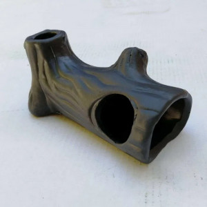 Ozdoba ceramiczna korzeń z otworami Aquael Aqua Decoric Ceramic Breeder F-S 12x5x5 cm
