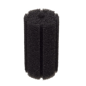 Gąbka czarna okrągła Happet Power Head HC 03 20x11 cm 40 ppi
