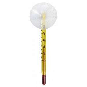 Termometr cienki nano z przyssawką 7,7 cm