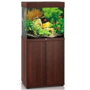 Zestaw Juwel LIDO 120 Multilux LED (120l) z szafką, ciemne drewno