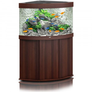Zestaw Juwel TRIGON 190 Multilux LED (190l) z szafką, ciemne drewno